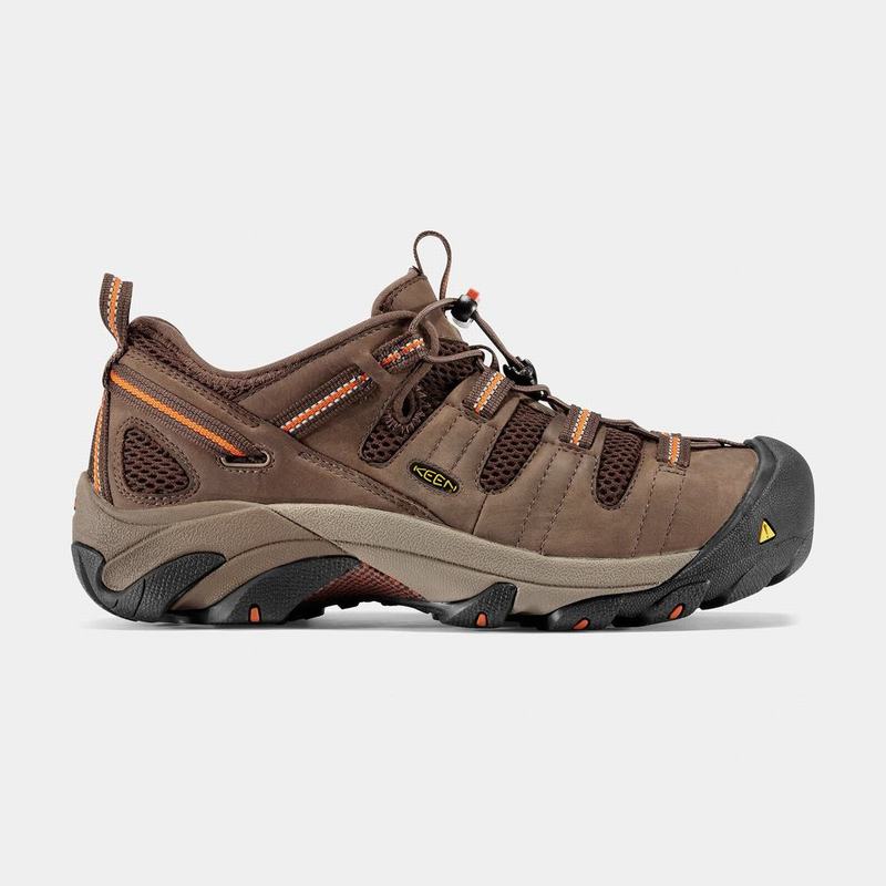 Zapatos De Trabajo Keen Atlanta Cool Steel Toe Para Hombre Marrom - Zapatos Keen Mexico (762834-ULR)